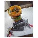 Bucket with Tools Lot