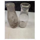 Glass Milk Bottles