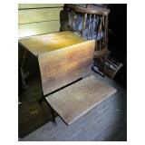 Antique Wooden School Desk