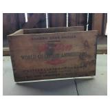 Wood Ammunition Crate