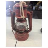 Mini Red Tin Lantern