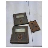 Vintage Brass Mailbox Doors