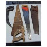 Vintage Hand Saws