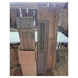Wooden Shutters and Panels