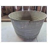 Galvanized Metal Tub