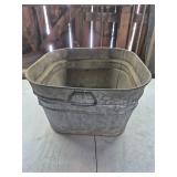 Galvanized Metal Tub