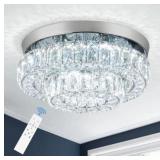 11.8' LED Crystal Chandelier