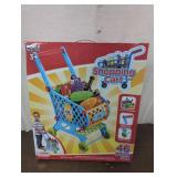 46-Piece Toy Shopping Cart