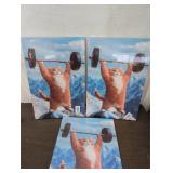Three Cat Prints