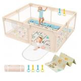 Baby Playpen with Mat