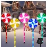 Christmas Light-Up Lollipop Pathway Set