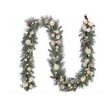 Valery Madelyn 9 Ft Pre-Lit Garland