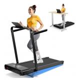 Folding Treadmill Desk Combo