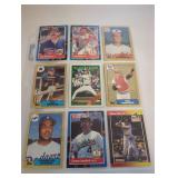 9 Baseball Cards
