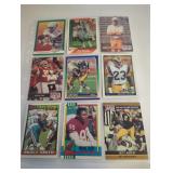 9 NFL Trading Cards