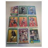 Nine Football Cards