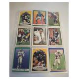 9 Football Trading Cards
