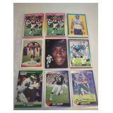 9 NFL Trading Cards