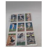 9 Baseball Cards