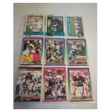 9 NFL Trading Cards