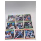 9 Assorted Baseball Cards
