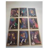 9 NBA Trading Cards