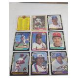9 Baseball Cards
