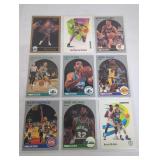 9 NBA Player Trading Cards