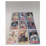 9 Baseball Cards