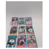 9 Baseball Cards