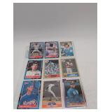 9 Baseball Cards