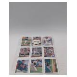 9 Baseball Cards
