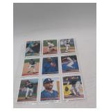9 Baseball Cards