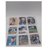 9 MLB Trading Cards