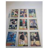 Baseball Card Lot in Album