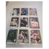 Baseball Cards in Sheet