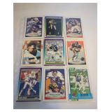 9 Football Cards