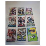 9 NFL Trading Cards