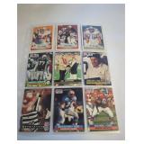 9 NFL Trading Cards