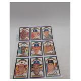 9 Baseball Cards
