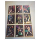 9 NBA Trading Cards
