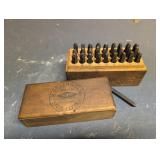 H. Boker Steel Letter Stamps