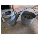 Galvanized Can & Bucket