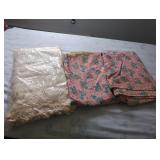 Crochet Throw and Floral Cover