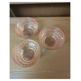 Pink Depression Glassware