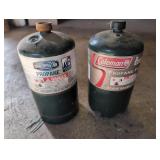 Two Propane Fuel Cylinders
