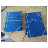 Coin Books With U.S. Dimes and Quarters