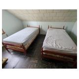 Wooden Twin Beds
