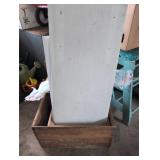 Wooden Crate With Components