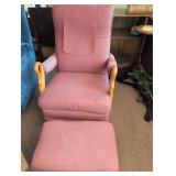 Armchair with Ottoman